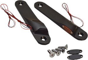 Pro-One Performance - LED Front Turn Signal Lights - Black - LED Front Signal Lights - 909109B